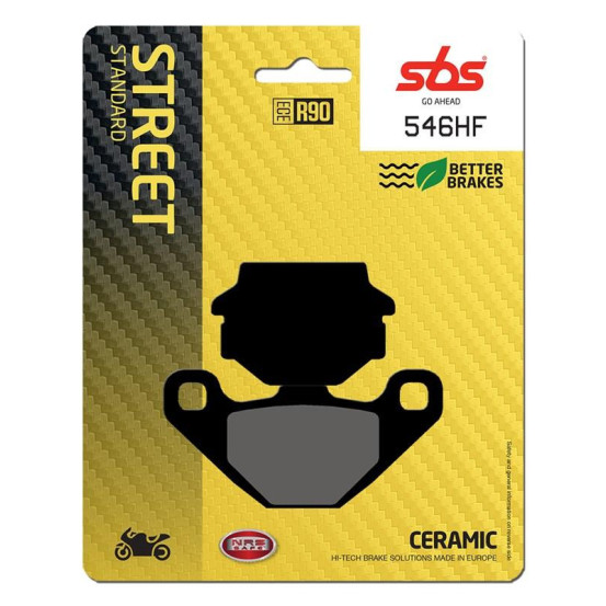 Plaquettes de frein SBS 546 HF Céramique