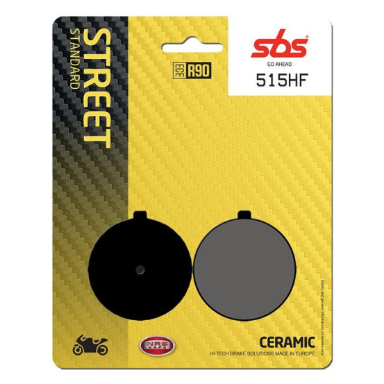 Plaquettes de frein SBS 515 HF Céramique