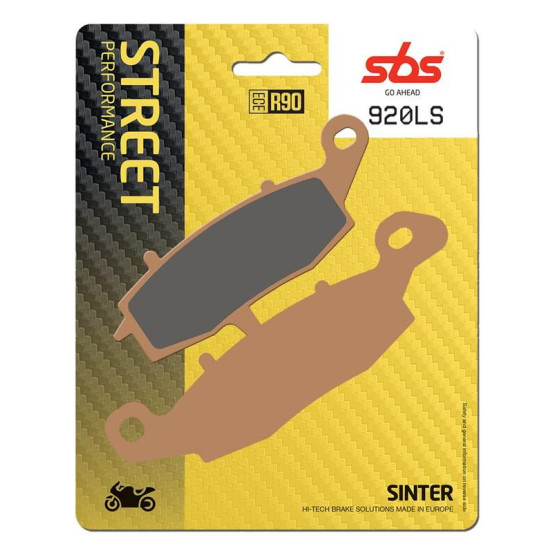 Plaquettes de frein SBS 920 LS Sinter