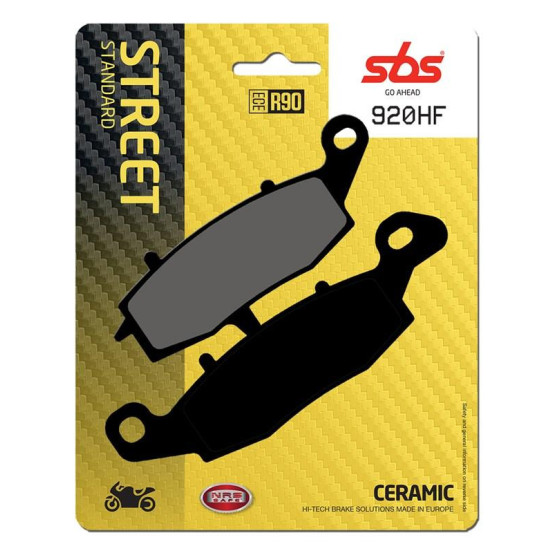 Plaquettes de frein SBS 920 HF Céramique