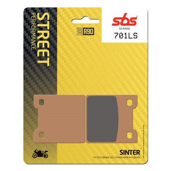 Plaquettes de frein SBS 701 LS Sinter