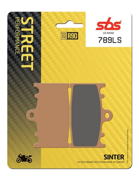 Plaquettes de frein SBS 789 LS Sinter