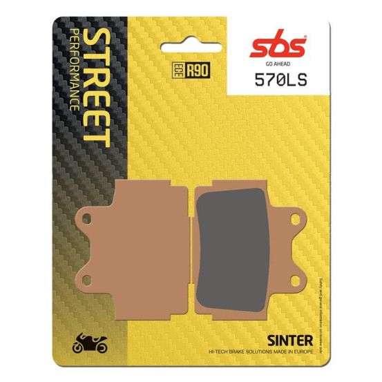 Plaquettes de frein SBS 570 LS Sinter