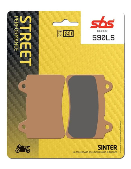 Plaquettes de frein SBS 590 LS Sinter