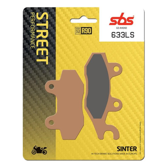 Plaquettes de frein SBS 633 LS Sinter