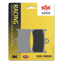 Plaquettes de frein SBS 634 DC Dual Carbone