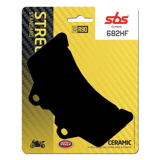 Plaquettes de frein SBS 682 HF Céramique