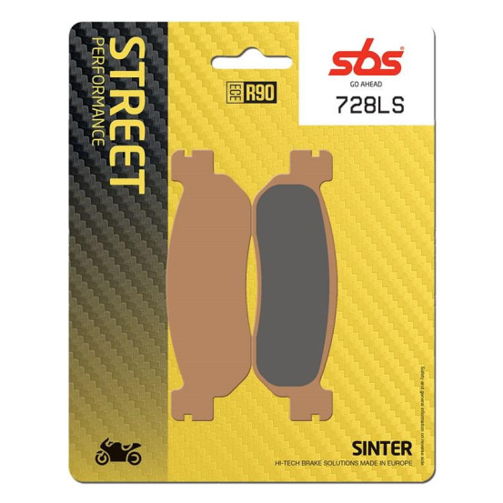 Plaquettes de frein SBS 728 LS Sinter
