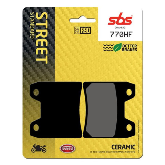 Plaquettes de frein SBS 770 HF Céramique