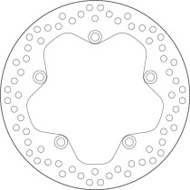 Disque de frein arrière SBS YAMAHA