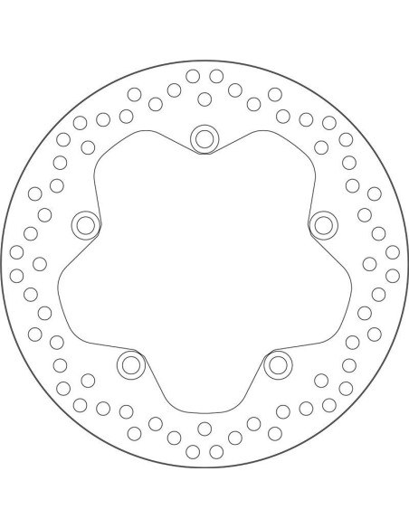 Disque de frein arrière SBS YAMAHA