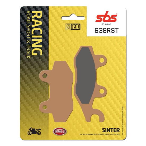 Plaquettes de frein SBS Sinter - 638RST
