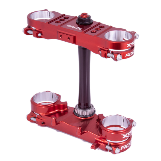 Té de fourche ROCS XTRIG Honda 250 CRF R 2022 - 2026 / 450 CRF-R 2021 - 2026 OFFSET 22-24mm