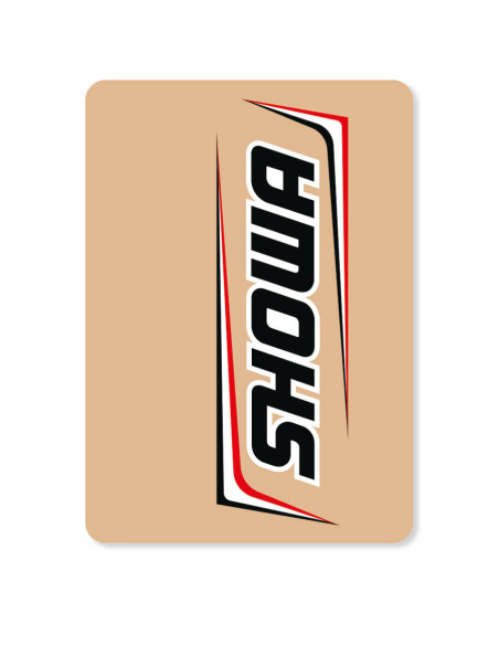 Autocollants / Stickers de fourche SHOWA Factory Noir