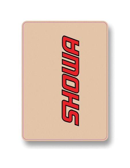 Autocollants / Stickers de fourche SHOWA Rouge