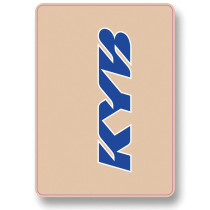 Autocollants / Stickers de fourche KYB Bleu