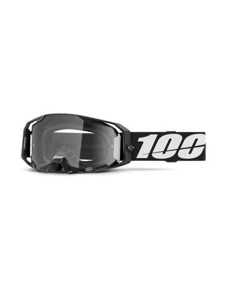 Masque cross 100% Armatic Noir - Ecran Clair