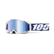 Masque cross 100% Armatic Bleu - Ecran iridium Bleu