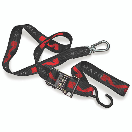 Sangles cliquet Matrix M1.5 Noir - 175 x 3,8 cm