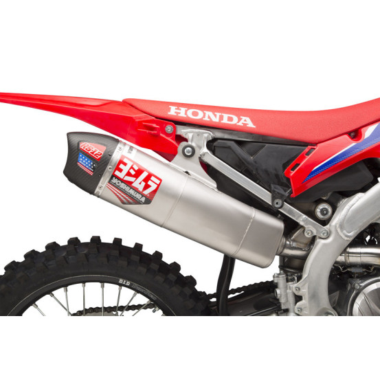 Ligne complète YOSHIMURA RS12 Inox/Carbone Honda 250 CRF-R 2022-2024