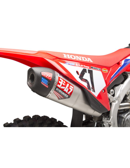 Ligne complète YOSHIMURA RS12 Inox/Carbone Honda 250 CRF-R 2022-2024