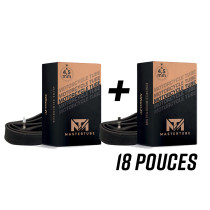 Pack 2 Chambres à Air MASTERTUBE Ultra Renforcée 4,5mm 110/80-18 120/80-18 130/80-18 100/90-18 110/90-18 120/90-18 140/80-18