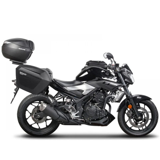 Pack bagagerie complet SHAD Yamaha MT 03 2015-2020
