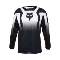 Maillot cross enfant Fox 2025 180 Lean - Noir Blanc