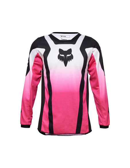 Maillot cross enfant Fox 2025 180 Lean - Noir Rose