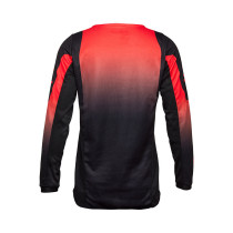 Maillot cross enfant Fox 2025 180 Lean - Rouge Fluo 2