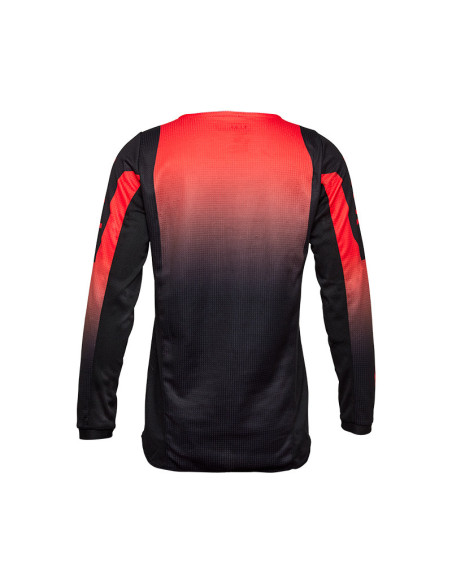 Maillot cross enfant Fox 2025 180 Lean - Rouge Fluo