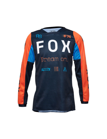 Maillot cross enfant Fox 2025 180 Race Spec - Bleu midnight