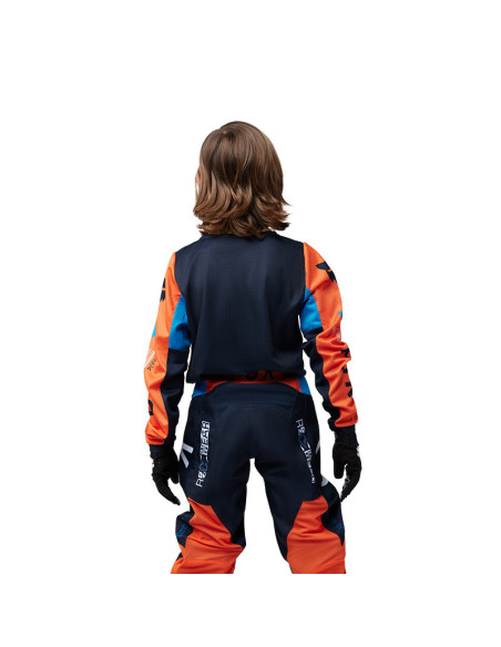 Maillot cross enfant Fox 2025 180 Race Spec - Bleu midnight