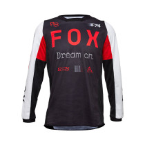 Maillot cross enfant Fox 2025 180 Race Spec - Rouge Fluo