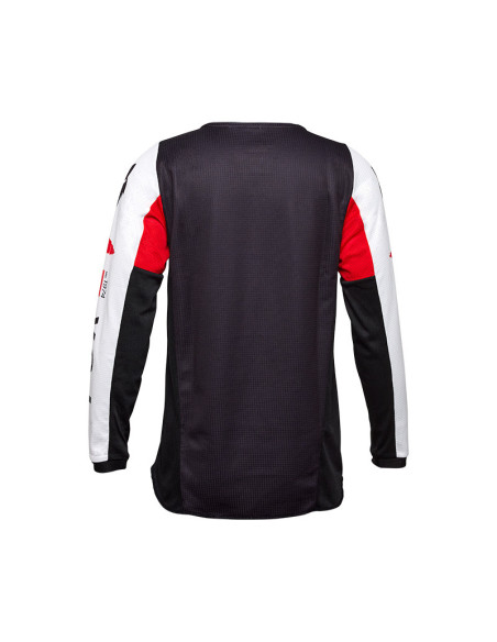 Maillot cross enfant Fox 2025 180 Race Spec - Rouge Fluo