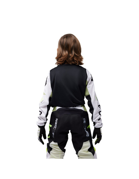 Maillot cross enfant Fox 2025 180 Race Spec - Vert pâle