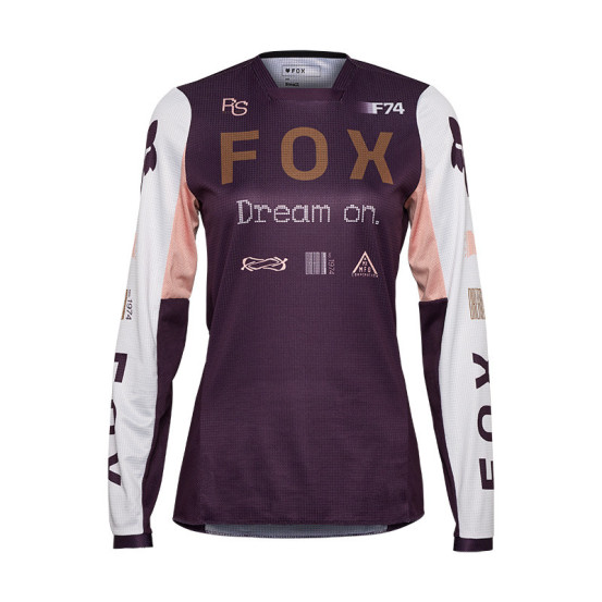 Maillot cross femme Fox 2025 180 Race Spec - Violet foncé