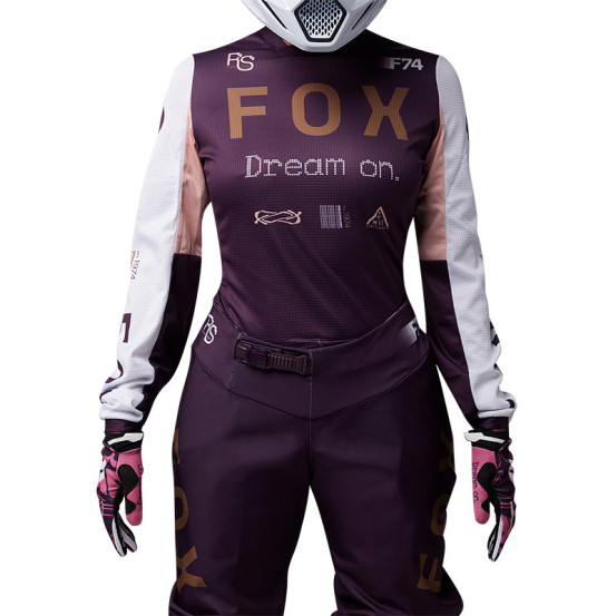 Maillot cross femme Fox 2025 180 Race Spec - Violet foncé