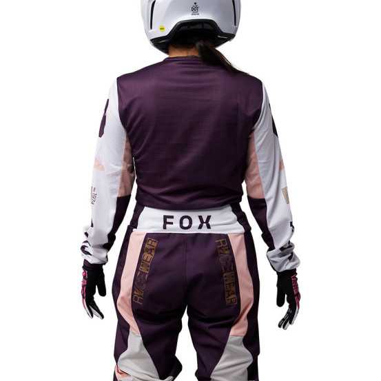 Maillot cross femme Fox 2025 180 Race Spec - Violet foncé
