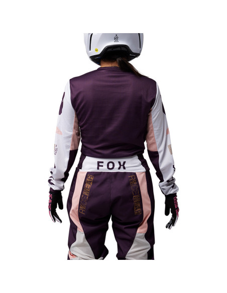 Maillot cross femme Fox 2025 180 Race Spec - Violet foncé