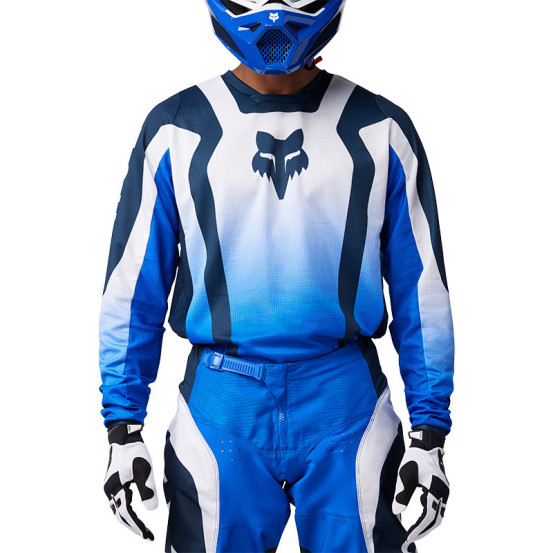 Maillot cross Fox 2025 180 Lean - Bleu