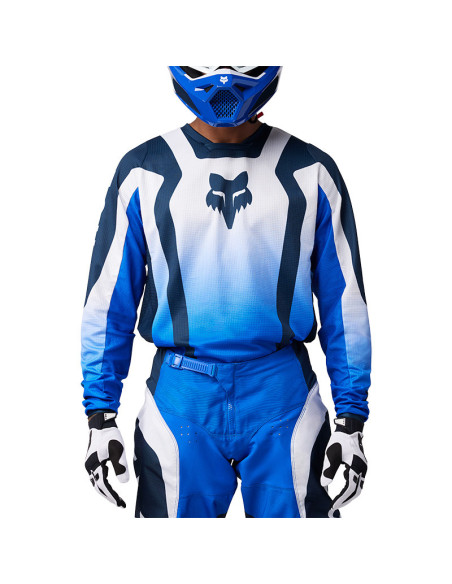 Maillot cross Fox 2025 180 Lean - Bleu
