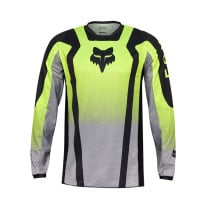 Maillot cross Fox 2025 180 Lean - Jaune Fluo