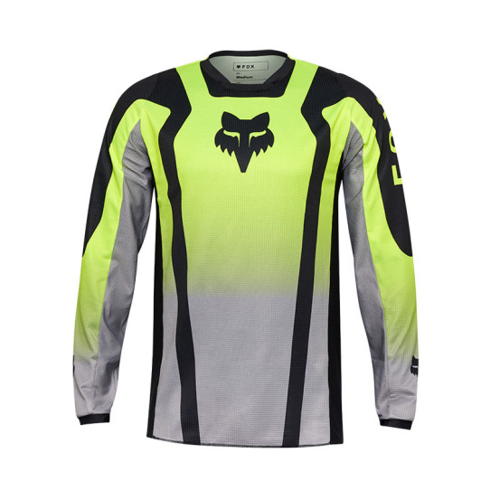 Maillot cross Fox 2025 180 Lean - Jaune Fluo