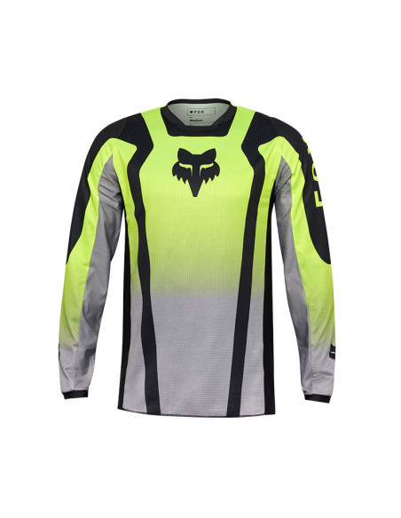 Maillot cross Fox 2025 180 Lean - Jaune Fluo