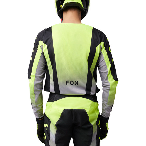 Maillot cross Fox 2025 180 Lean - Jaune Fluo