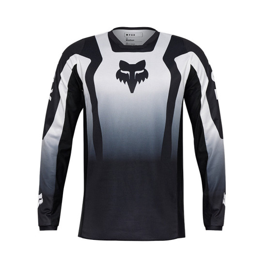 Maillot cross Fox 2025 180 Lean - Noir Blanc