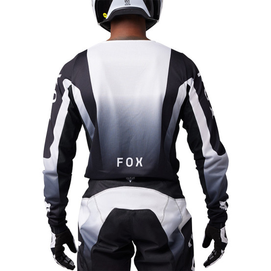 Maillot cross Fox 2025 180 Lean - Noir Blanc