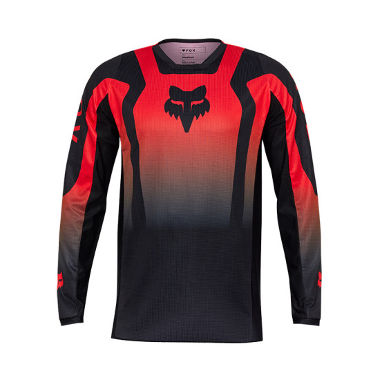 Maillot cross Fox 2025 180 Lean - Rouge Fluo