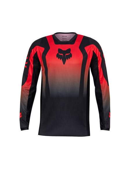 Maillot cross Fox 2025 180 Lean - Rouge Fluo